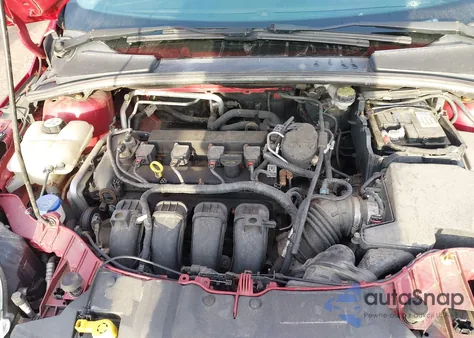 2012 Ford Focus Titanium из США, поврежденный, VIN 1FAHP3J25CL330161